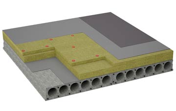 considerations of St Michael South Elmham flat roofing insulation
