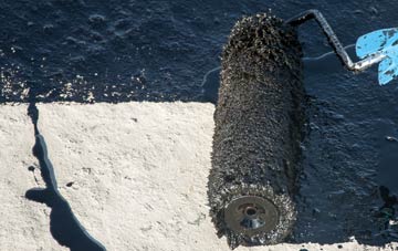 St Michael South Elmham liquid sealant waterproofing