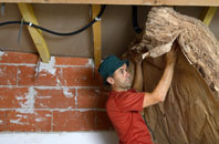 St Michael South Elmham tapered roof insulation
